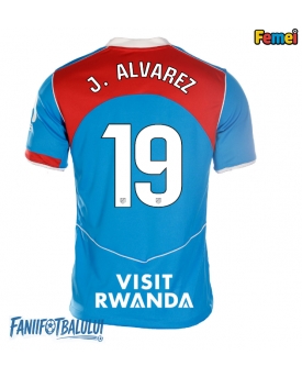 Atletico Madrid Julian Alvarez #19 Tricou Fotbal Replică 2025-26 Femei Treilea